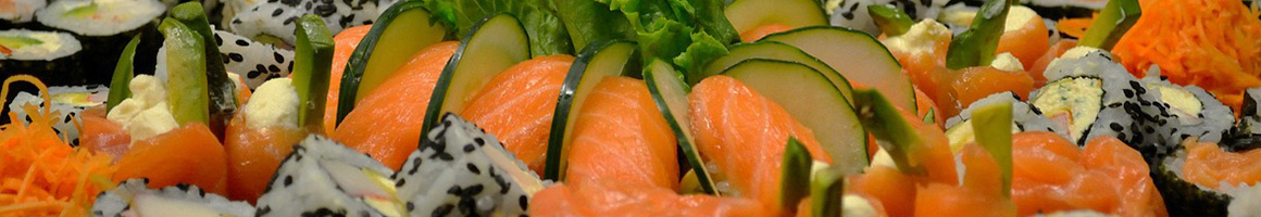 Eating Sushi at Ocean Sushi restaurant in Staten Island, NY.